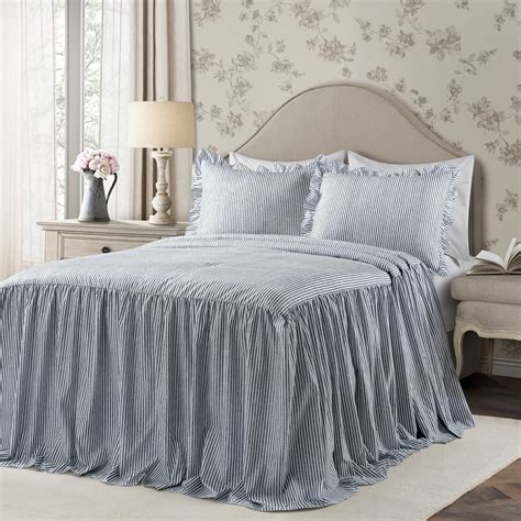 lush decor bedding sets|lush decor ruffle stripe bedding.